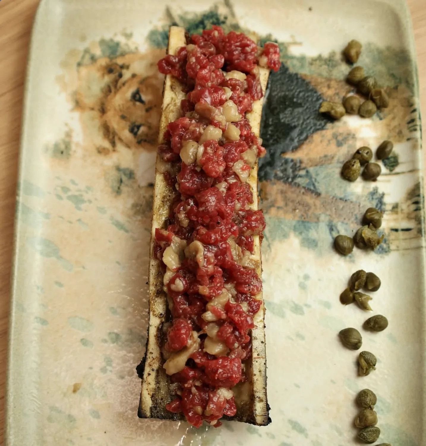 Steak tartar de Wagyu con foie