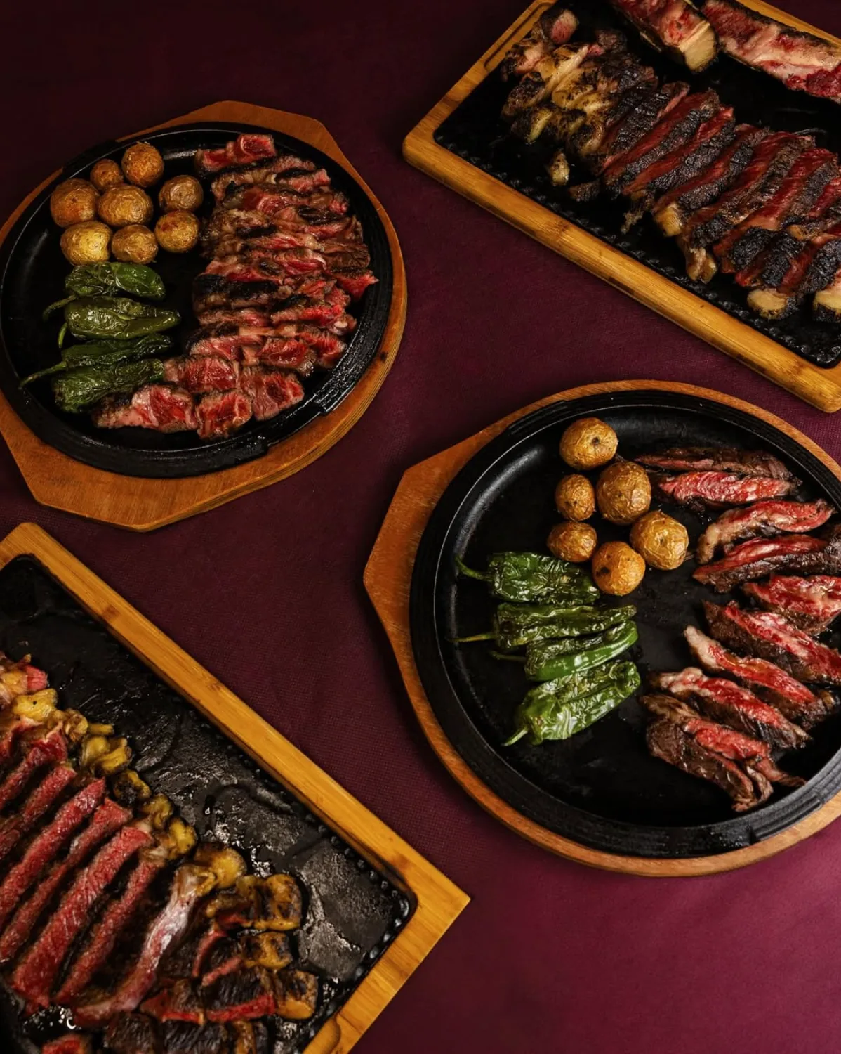 Chuletón emplatado