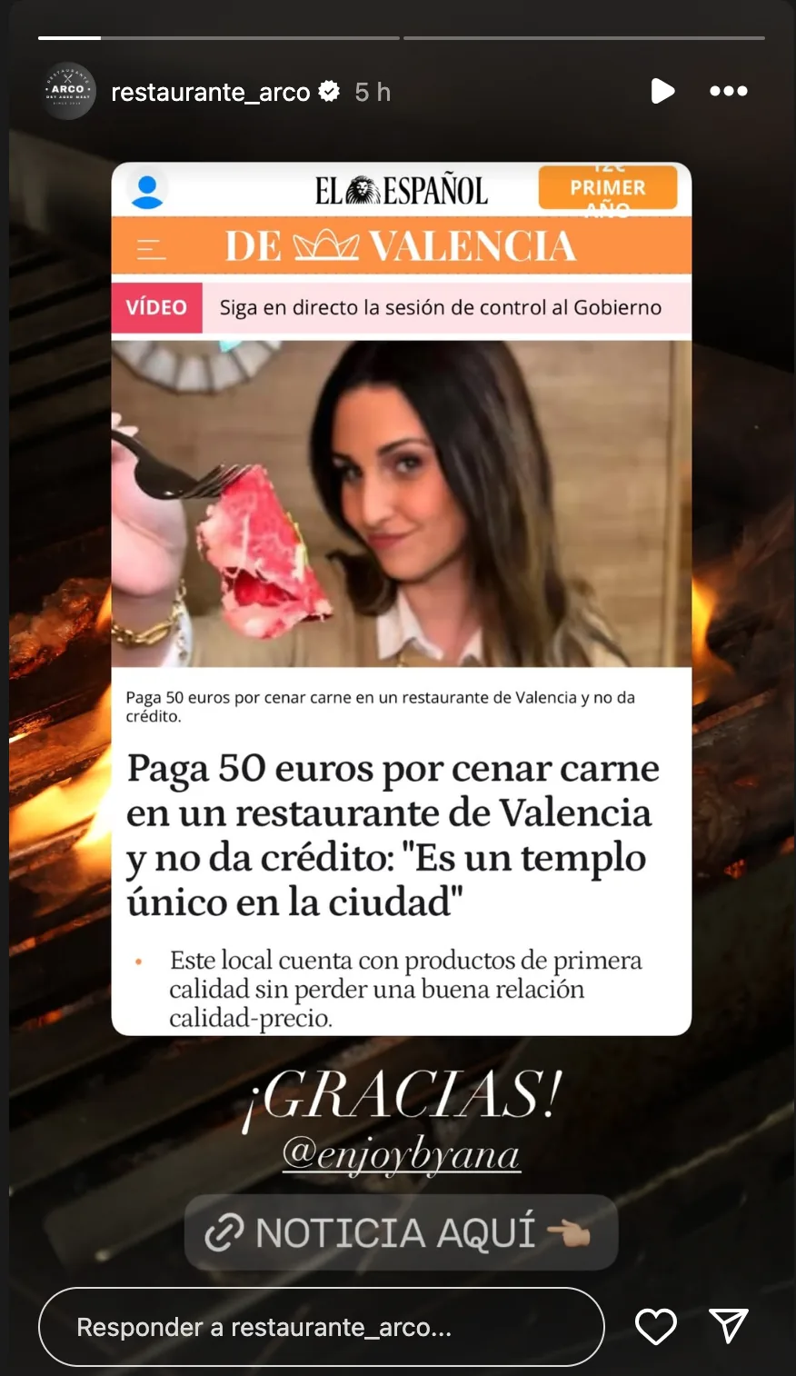 Reseña en El Español